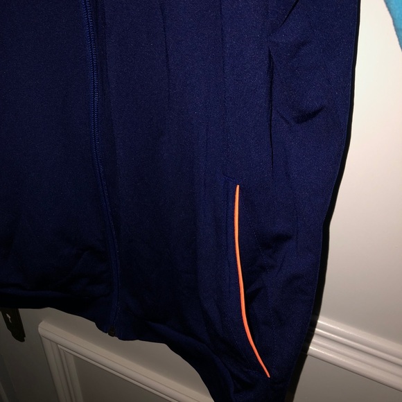 57. Adidas sport jacket with bright orange detailing - Picture 3 of 5